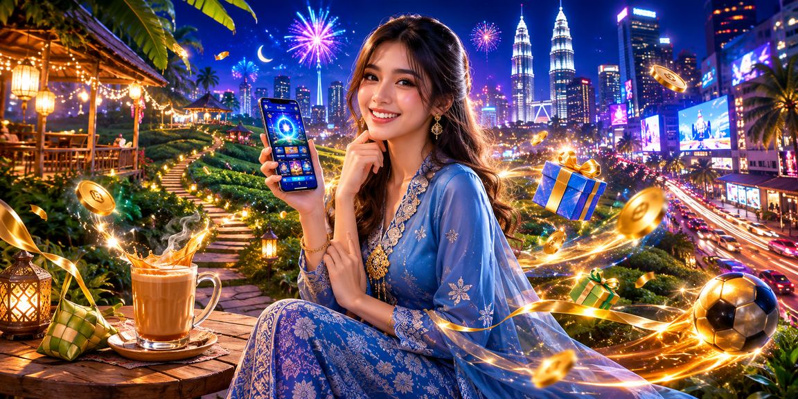 Pengguna Malaysia akses aplikasi kasino winbox88 dalam pakaian tradisional