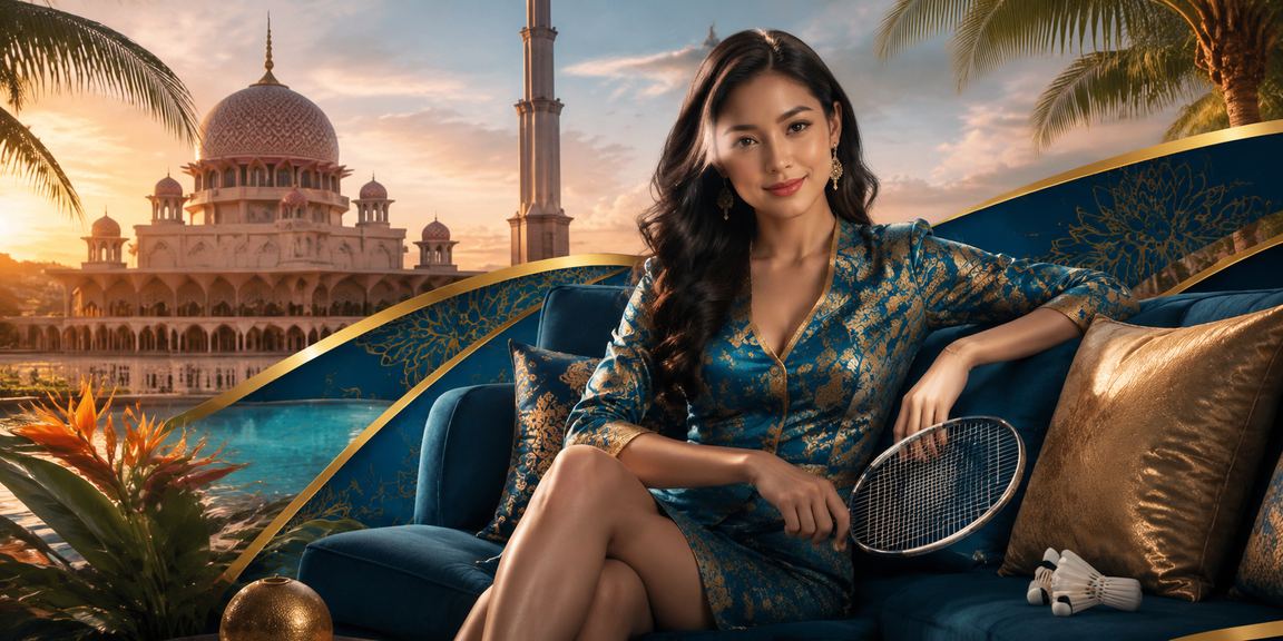 Suasana hiburan kasino Putrajaya dengan tema batik Malaysia di winbox88